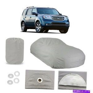 J[Jo[ z_pCbg4C[J[Jo[tBbgEH[^[v[tIEghACXm[_Xg Fits Honda Pilot 4 Layer Car Cover Fitted Water Proof In Out door Rain Snow Dust