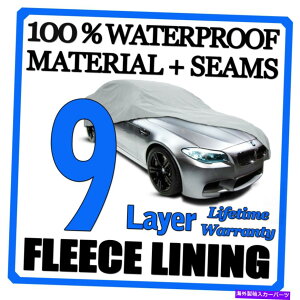 �J�[�J�o�[ 9���C���[�J�[�J�o�[�ʋC���h���w���O�̉����t���[�X���C�j���Ofiu 9 Layer Car Cover Breathable Waterproof Layers Outdoor Indoor Fleece Lining Fiu�y���s�A���i�z