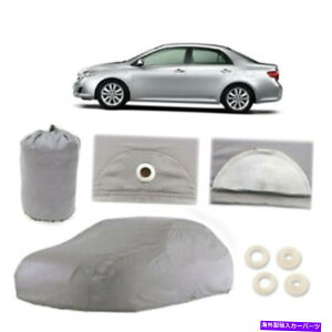 J[Jo[ tBbgg^J[6C[J[Jo[tBbgEH[^[v[tAEghACXm[T Fits Toyota Corolla 6 Layer Car Cover Fitted Water Proof Outdoor Rain Snow Sun