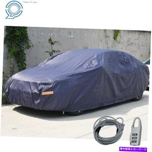 J[Jo[ 17tB[gSUVtJ[Jo[̖hJϐׂĂ̋Cەی 17FT SUV Full Car Cover Snow Waterproof Rain Resistant All Weather Protection