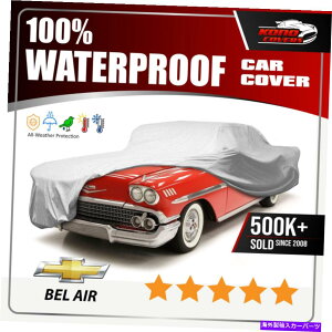 �J�[�J�o�[ �V�{���[�x���G�A2�h�A1953-1958�J�[�J�o�[-100���h��100���ʋC�� CHEVY BEL AIR 2-Door 1953-1958 CAR COVER - 100% Waterproof 100% Breathable�y���s�A���i�z
