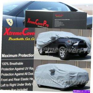 J[Jo[ 2016 2017 2018 2019g^4runnerʋCJ[Jo[w/~[|Pbg - O[ 2016 2017 2018 2019 TOYOTA 4RUNNER BREATHABLE CAR COVER W/MIRROR POCKET - GREY
