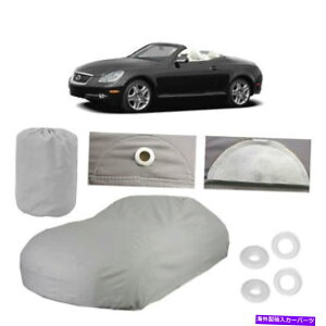J[Jo[ tBbgNTXSC430 6C[J[Jo[AEghAEH[^[v[tCXm[TɎtĂ Fits Lexus SC430 6 Layer Car Cover Fitted In Out door Water Proof Rain Snow Sun