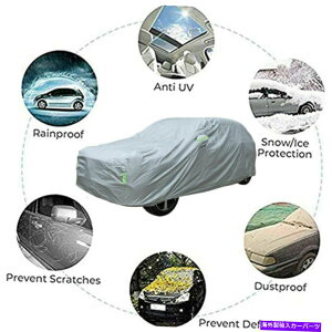 カーカバー 車のカバー屋外防水オールウェザーサンUV雨のためのホンダアコードシビックCR-V Car Cover Outdoor Waterproof All Weather Sun UV Rain For Honda Accord Civic CR-V