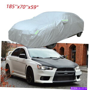 J[Jo[ OHT[̃G{[V̂߂10 xtJ[Jo[CTUV_Xgϐ For Mitsubishi Lancer Evolution 10 X Full Car Cover Rain Sun UV Dust Resistant