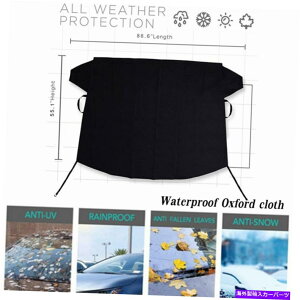 J[Jo[ tgKXJo[~̐ACXveN^[hJ̑ϐA Windshield Cover Winter Snow Ice Protector Waterproof Rain Resistant Sun Shade