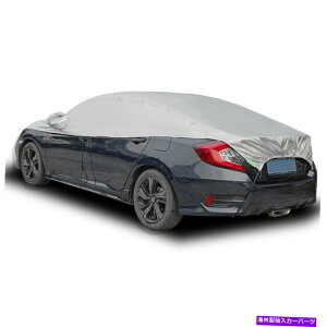 J[Jo[ Ԃ̔̃{fBTVF[hhJo[Ă~߃A~jEtBJo[tBbgZ_ Car Half Body Sun shade Waterproof Cover Sunscreen Aluminum Film Cover fit Sedan