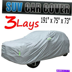 J[Jo[ YLjo[TtBbgJ[Jo[g^RAV4̖hʋCSUVی YL Universal Fit Car Cover Waterproof Breathable SUV Protection for Toyota RAV4