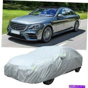 J[Jo[ ZfXxcSNX3C[tJ[Jo[O̖hUVɂ҂ For Mercedes Benz S-Class 3 Layer Full Car Cover Fits Outdoor Waterproof UV Snow