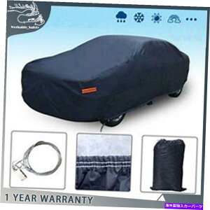 �J�[�J�o�[ �Ԃ̃J�o�[���ՓI�Ȗh����y���@�ʋC���ی�Z�_���ɓK���Ă��܂� Car Cover Universal Waterproof Snow PEVA Breathable Protection Fit For Sedan�y���s�A���i�z