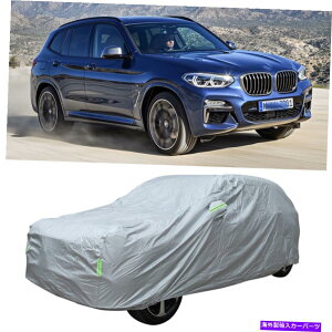 J[Jo[ x3 x4 for full carJo[O̖hׂĂ̓VCuvJR For X3 X4 Full Car Cover Outdoor Waterproof All Weather UV Rain Snow Resistent