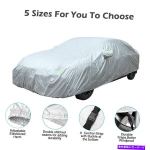 �J�[�J�o�[ �t���J�[�J�o�[�h�����O����ق���J�ϐ����ׂĂ̋C�ەی�č� Full Car Cover Waterproof UV Snow Dust Rain Resistant All Weather Protection USA�y���s�A���i�z
