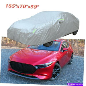 カーカバー マツダ3フルカーカバーレインサンUVダスト抵抗性防水防水 For Mazda 3 Full Car Cover Rain Sun UV Dust Resistant Waterproof All Weather US