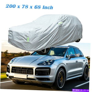 J[Jo[ |VFJCG̏ꍇ03-22tJ[Jo[ׂĂ̓VCقJuvϐ For Porsche Cayenne 03-22 Full Car Cover All Weather Dust Snow Rain UV Resistant