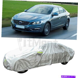 J[Jo[ 16tB[g̉OtJ[Jo[Z_hJ 16ft Outdoor Full Car Cover Sedan Waterproof Rain Snow Resistant For Volvo S60