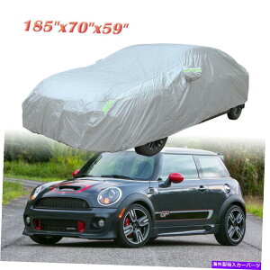 J[Jo[ 185 "~jN[p[̃tJ[Jo[TUVCXm[Rhč 185" For Mini Cooper S Full Car Cover Sun UV Rain Snow Resistant Waterproof US