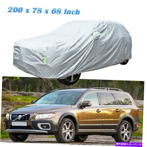 J[Jo[ {{XC90 XC70 XC60tJ[Jo[h_Xg჌CUVϐ For Volvo XC90 XC70 XC60 Full Car Cover Waterproof Dust Snow Rain UV Resistant