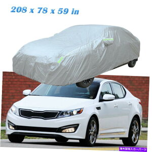 J[Jo[ Kia Stinger Optinga Full Car CoverĥׂĂ̋CۑzJɑς For Kia Stinger Optima Full Car Cover Waterproof All Weather Sun Rain Resistant
