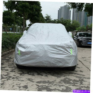 �J�[�J�o�[ 17ft�t���J�[�J�o�[���O���j�o�[�T��SUV�h�������ԕی삷�ׂĂ̓V�C 17ft Full Car Cover Outdoor Universal SUV Waterproof Auto Protection All Weather�y���s�A���i�z