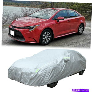 J[Jo[ g^J[6C[tJ[Jo[UVJ_XgXm[v[tی For TOYOTA Corolla 6 Layer Full Car Cover UV Wind Rain Dust Snowproof Protect