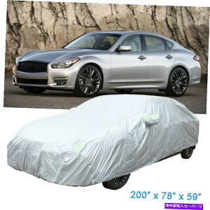 J[Jo[ Infiniti Q70tJ[Jo[hOz_XgXm[WX^g208 " For Infiniti Q70 Full Car Cover Waterproof Outdoor Sun Dust Snow Resistant 208"