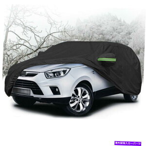 J[Jo[ z_pCbg̃wr[f[eB[tSUVJ[Jo[hO_Xgی Heavy Duty Full SUV Car Cover Waterproof Outdoor Dust Protection For Honda Pilot