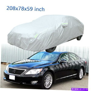 �J�[�J�o�[ 208 "LEXUS LS 500 460 350 1995-2022 CAR�J�o�[�ό󐫑��zUV���C���v���[�t 208" For Lexus LS 500 460 350 1995-2022 Car Cover Weatherproof Sun UV Rain Proof