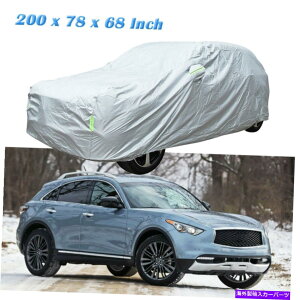 �J�[�J�o�[ �C���t�B�j�e�B�pQX70 QX60 QX50�t���J�[�J�o�[�h���_�X�g�E�H�[�^�[�X�m�[�ϐ� For INFINITI QX70 QX60 QX50 Full Car Cover Waterproof Dust Water Snow Resistant�y���s�A���i�z