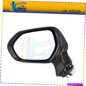 US~[ LHhCo[TChp[Mr[VOi~[ubNtBbg2018g^J LH Driver Side Power Heated View Signal Mirror Black Left Fits 2018 Toyota CAMRY