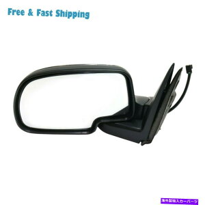 US�~���[ �V����GM1320174��lh�p���[�~���[�N�����t�B�b�g�V�{���[�V���o���h1500 1999-02 New GM1320174 Left LH Power Mirror Chrome Fits Chevrolet Silverado 1500 1999-02�y���s�A���i�z