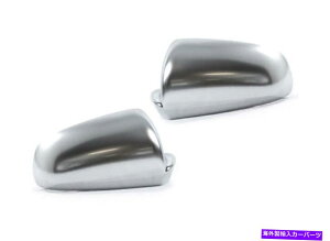 US~[ AEfBA3 A4 A6 8P B6 B7 C6̃}bgNTCh~[Lbv Matt Chrome Side Mirror Cap Replacement For Audi A3 A4 A6 8P B6 B7 C6