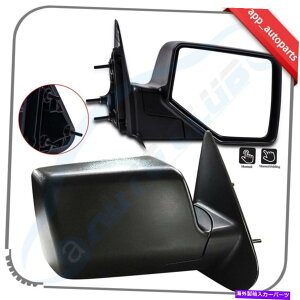 US~[ yA}jA܂肽݃ubNeNX`TChr[~[2006-11tH[hW[RHLH Pair Manual Folding Black Texture Side View Mirror For 2006-11 Ford Ranger RH LH