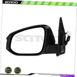 US~[ ~[p[ubNeNX`TChLHM^[MɓK14g^RAV4 Mirror Power Black Textured Left Side LH Heated Turn Signal Fits 14 Toyota RAV4