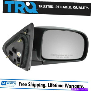 US�~���[ TRQ�u���b�N�e�N�X�`���p���[�T�C�h�r���[�~���[��q�ERH��07-09�T���^�t�F TRQ Black Textured Power Side View Mirror Passenger Right RH for 07-09 Santa Fe�y���s�A���i�z