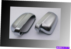 US~[ MK4StWFb^1.8T GTI GLI 2.0 R32̃}bgNTCh~[Lbv Matt Chrome Side Mirror Cap Replacement For MK4 Golf Jetta 1.8T GTI GLI 2.0 R32
