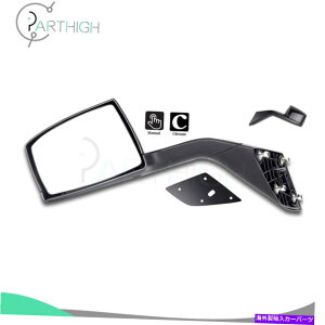 US~[ t[h}jA~[hCo[TChubN82361058,82361050 2004-2016{{VNL HOOD Manual Mirror Driver Side Black 82361058,82361050 For 2004-2016 VOLVO VNL