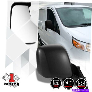 US~[ [E] 13-18 City Express/NV200̏q̔M+p[hA~[OX [Right] Passenger Side Heat+Power Door Mirror Glass for 13-18 City Express/NV200