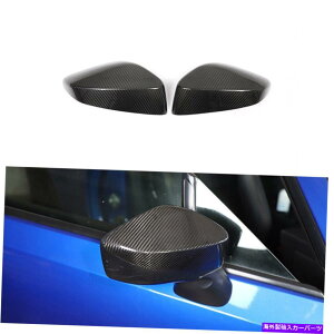US~[ XoBRZg^86 2013-2021̖{̃J[{t@Co[J[TCh~[Jo[Lbv Real Carbon Fiber Car Side Mirror Cover Cap For Subaru BRZ Toyota 86 2013-2021
