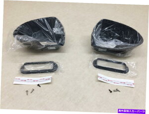 US�~���[ �E�B�[�����~���[�r�[���L���b�v�̃Z�b�g Set of Whelen Mirror Beam Caps MBPCCAPD Driver MBPCCAPP Passenger Side w/ Flange�y���s�A���i�z