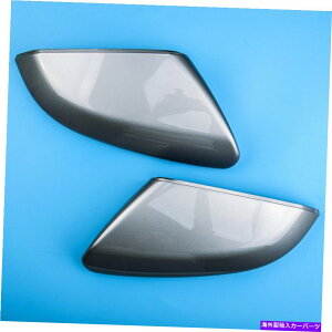 US~[ z_VrbN2016-2020Vo[ɓK2xTChr[~[LbvJo[ 2x Side View Mirror Cap Cover Fit for Honda Civic 10th 2016-2020 Silver