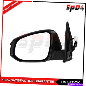 US~[ 2014Ng^RAV4~[p[ubNeNX`hCo[̉MM For 2014 Toyota RAV4 Mirror Power Black Textured Driver Left Side Heated Signal