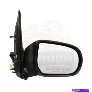 US~[ 1 xE~[}c_MPV 2002-2006̃ubNtH_AEFCp[ 1 X Right Side Mirror Black Foldaway Power Adjustment For Mazda MPV 2002-2006