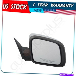 US~[ 2014-2018 DodgeDurangoChromeCressengerSidePower Mirry͎蓮Ő܂肽 Chrome Passenger Side Power Mirror Manually Fold For 2014-2018 DODGE DURANGO