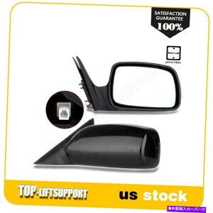 US~[ 07-11̃g^JyAubNWJĂȂp[TChE~[ For 07-11 Toyota Camry Pair Black Unfold UnHeated Power Side Left Right Mirrors