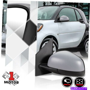 US~[ []hCo[TChp[hA~[OXO[16-17X}[gtH[gE [Left] Driver Side Power Adjust Door Mirror Glass Gray for 16-17 Smart Fortwo