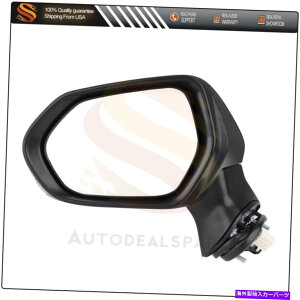 US~[ p[q[tVOi~[ubN2018Ng^JLHhCo[TChɃtBbg܂ Power Heated Signal Mirror Black Left Fit For 2018 Toyota CAMRY LH Driver Side