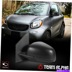 US~[ 2016-2017 SMART FORTWO [hCo[] OEX^C}jAhA~[ Fits 2016-2017 Smart Fortwo[Left Driver Side] OE Style Manual Adjust Door Mirror