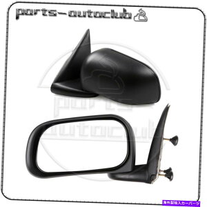 US~[ }jAeXR[vtH[hubNtBbg2005-11_bW_R^RH+LHTCh~[ Manual Telescoping Fold Black Fits 2005-11 Dodge Dakota RH+LH Side Mirrors