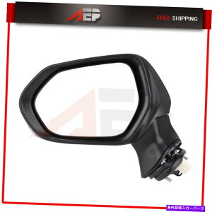US~[ LHhCo[TChp[Mr[VOi~[ubN2018g^Jɍ LH Driver Side Power Heated View Signal Mirror Black Left For 2018 Toyota CAMRY
