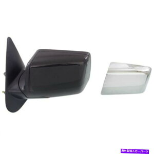 US~[ W[06-11AhCo[TCh~[A2̃Lbv - NƃyCgɍ For Ranger 06-11, Driver Side Mirror, 2 Caps - Chrome and Paint to Match